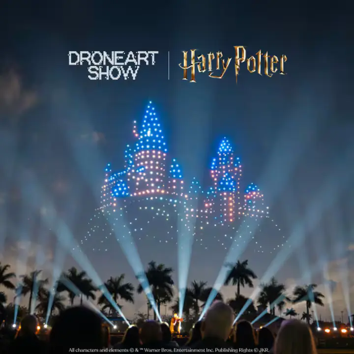 DroneArt Show: Harry Potter™ all'Ippodromo Snai di San Siro