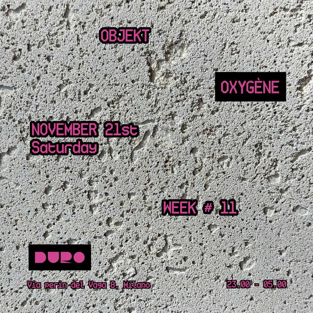 OXYGÈNE | Objekt