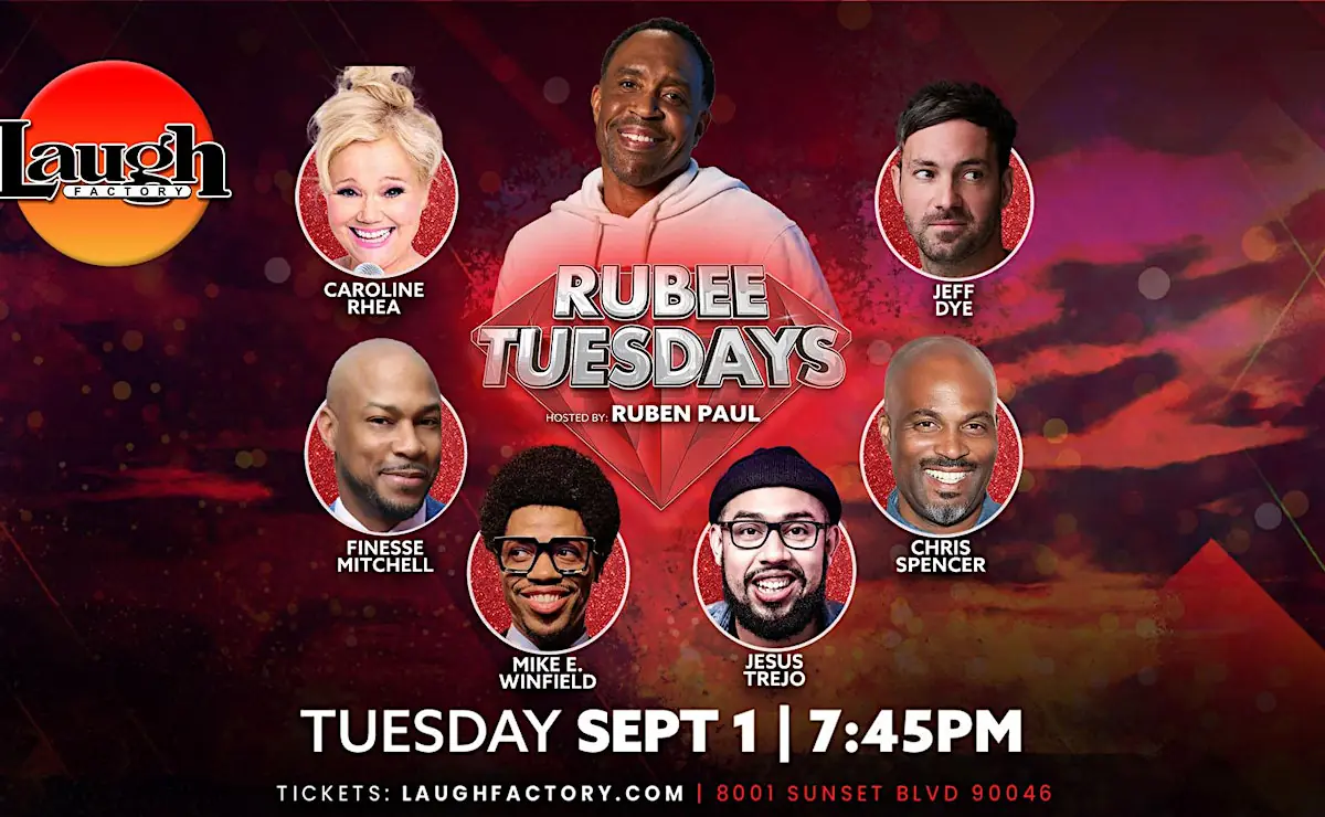 Rubee Tuesdays 7:45pm