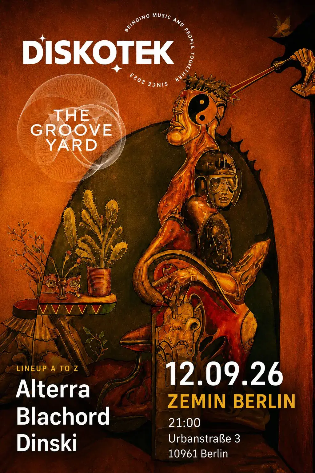 Diskotek Berlin X The Groove Yard