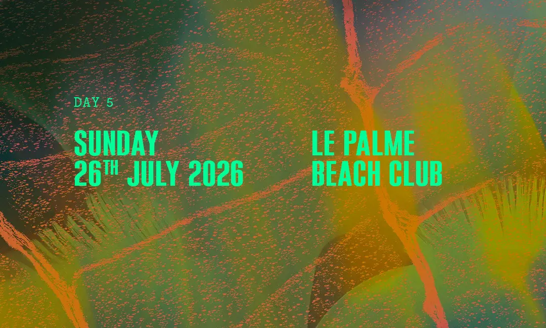 David Triana @ Le Palme Beach Club