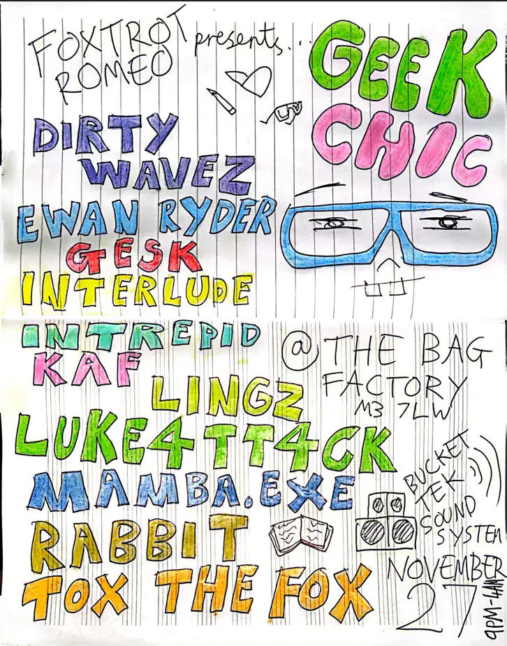 foxtrot romeo presents: Geek Chic