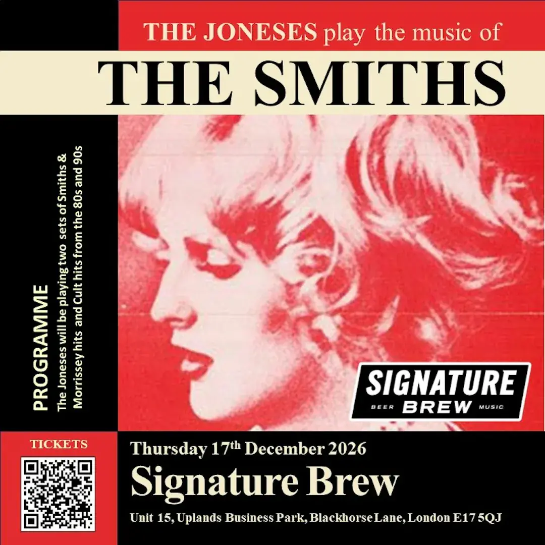 THE SMITHS tribute by The Joneses | London