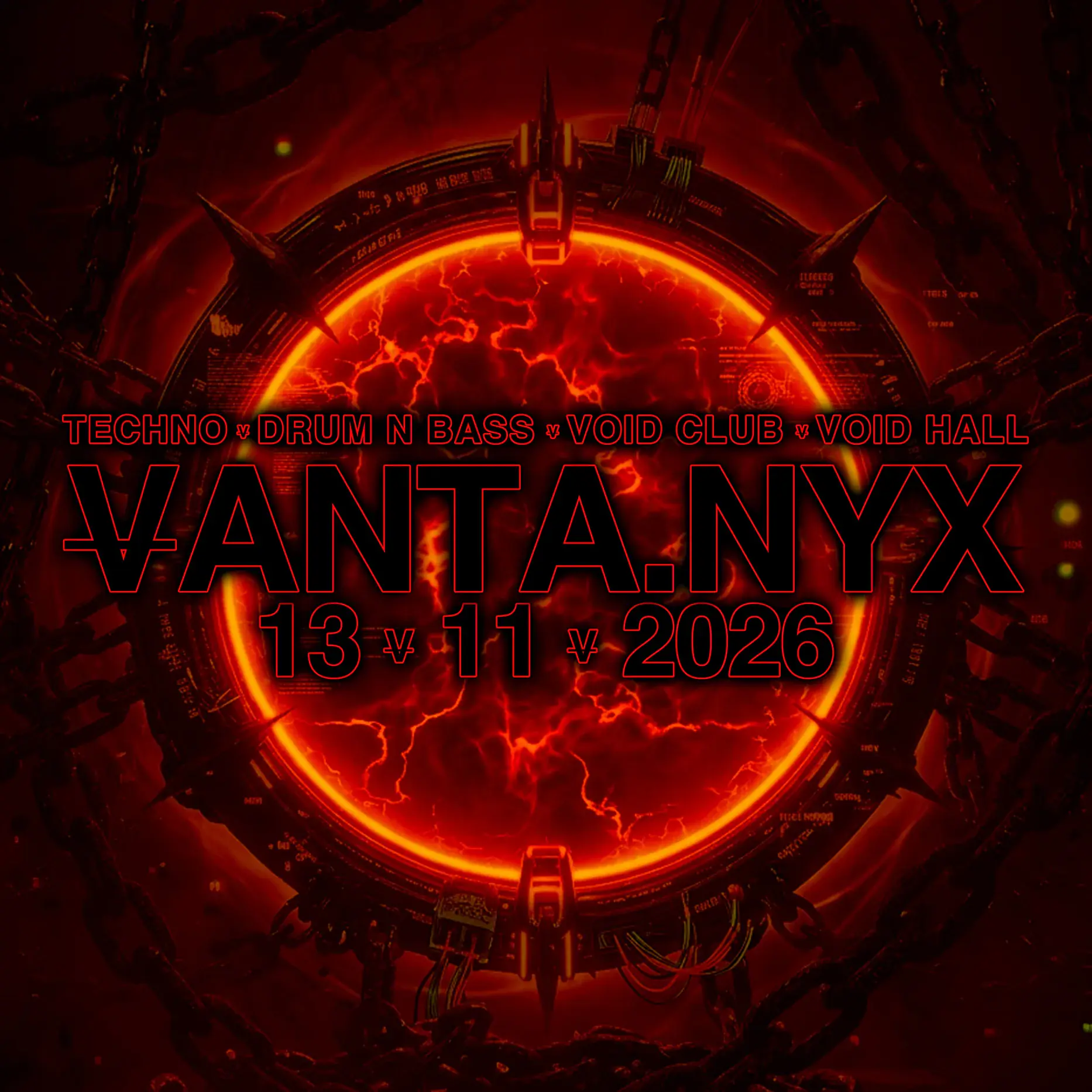 VOID x VANTA.NYX VII with Tudse, Sofi Lucius, access:dance, K.EULE, Aynaet, Sagrivox, Upzet