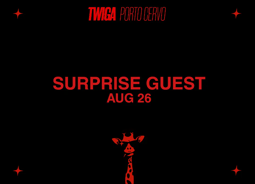 SURPRISE GUEST at TWIGA Porto Cervo