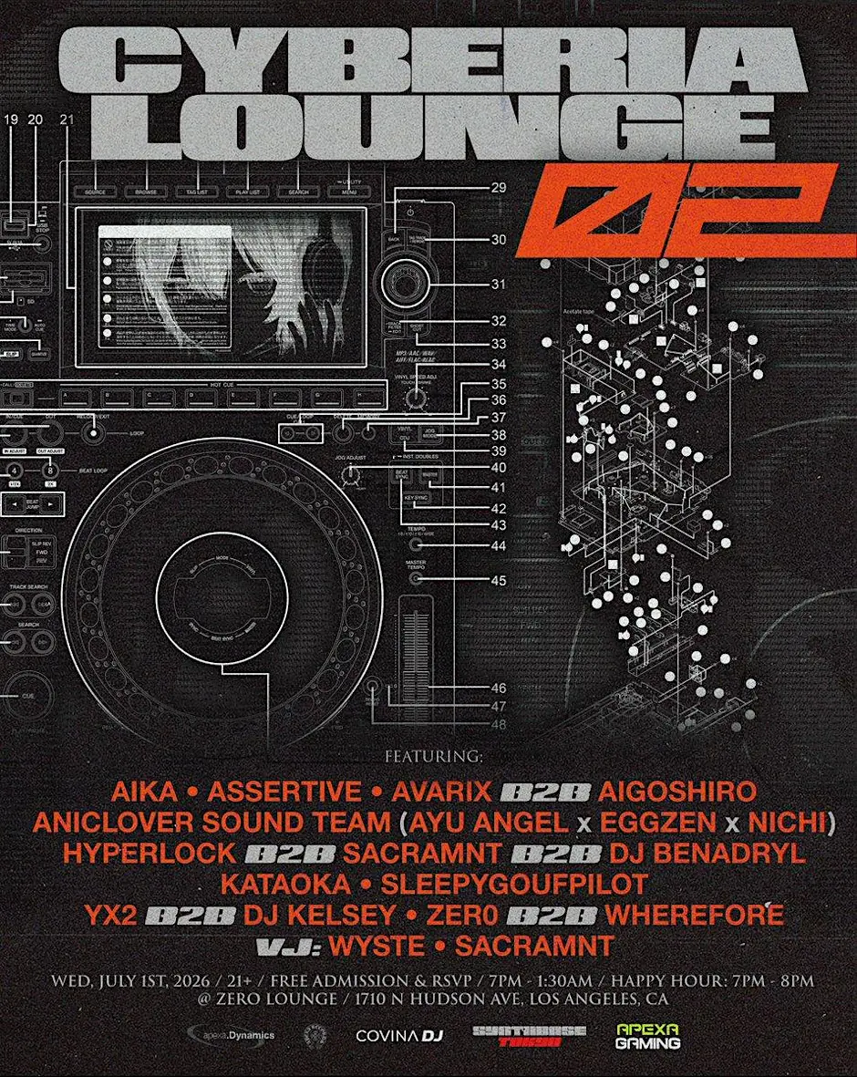 APEXA RECORDS PRESENTS: CYBERIA LOUNGE 02