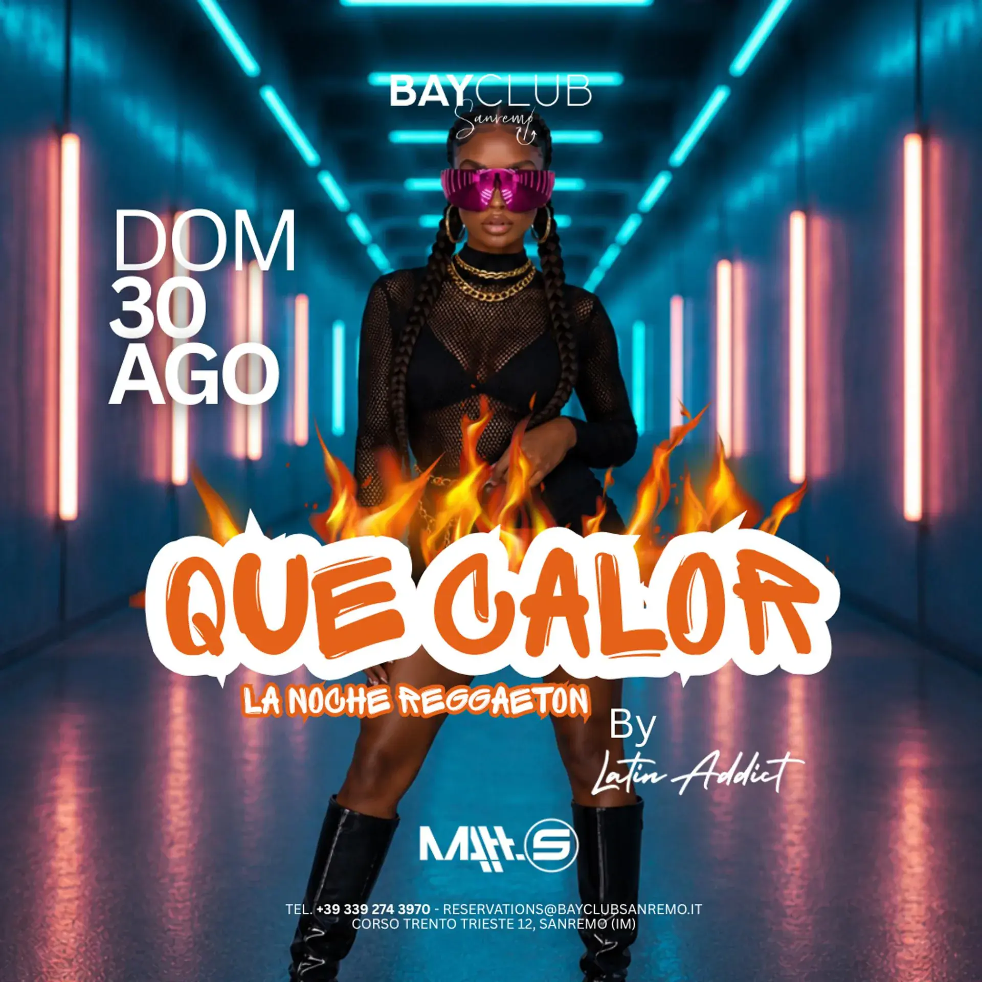 QUE CALOR BY LATIN ADDICT | Bay Club Sanremo