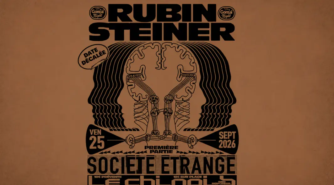 Gonzaï Night: R. Steiner + Société Étrange