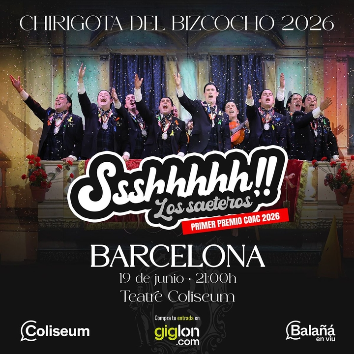 "Ssshhhhh!!" en Barcelona