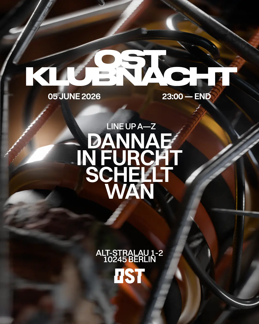 OST Clubnacht w. À Furcht, Dannae, SCHELLT, Wan