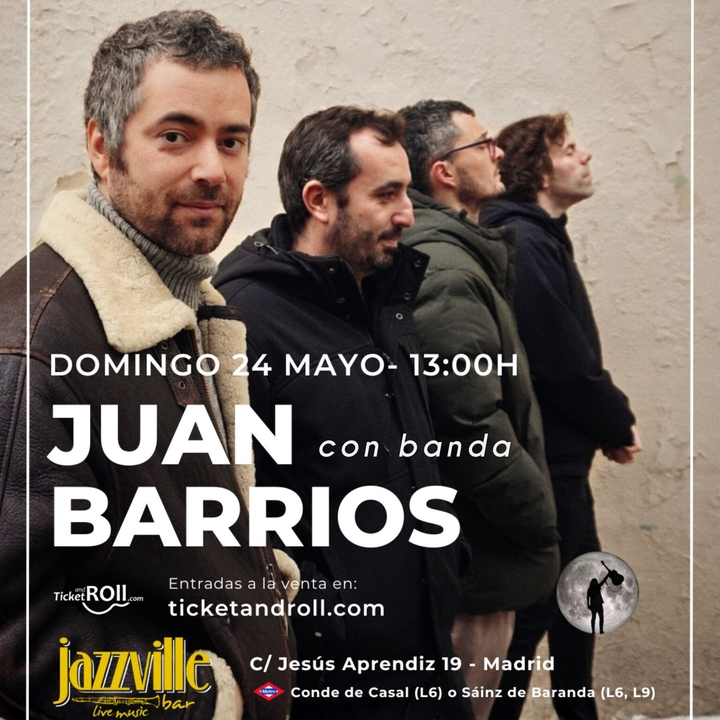 Juan Barrios con Banda en Jazzville