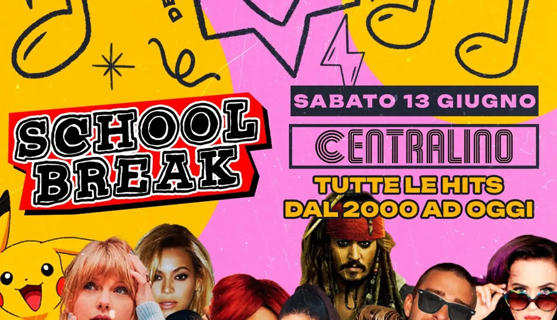 SCHOOL BREAK Party at the CENTRALINO Club - SAT 13 JUNE