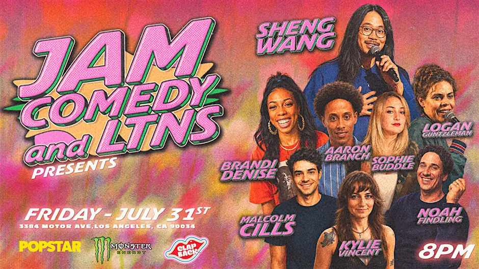 JAM Comedy & LTNS Presents: Sheng Wang, Sophie Buddle, & More