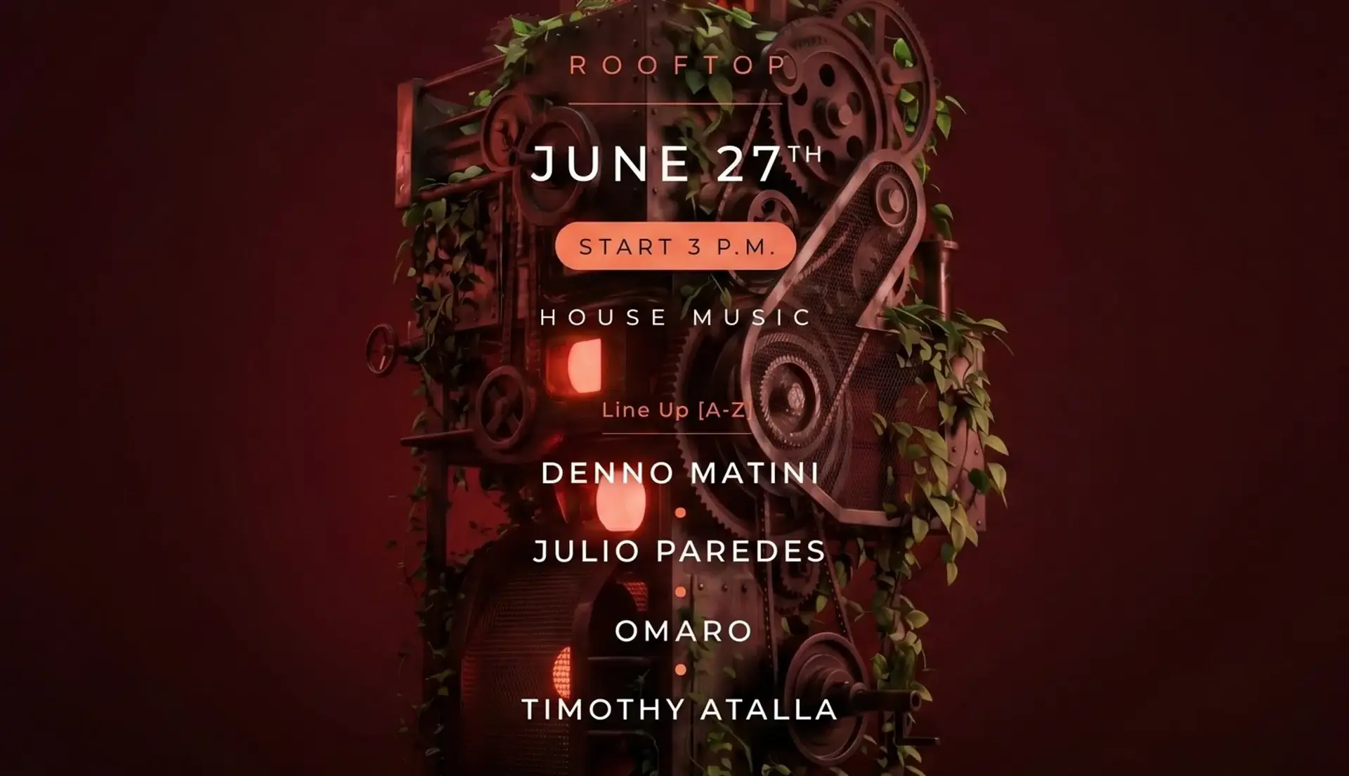 AMANO ROOFTOP PARTY - USHA HOUSE VIBES