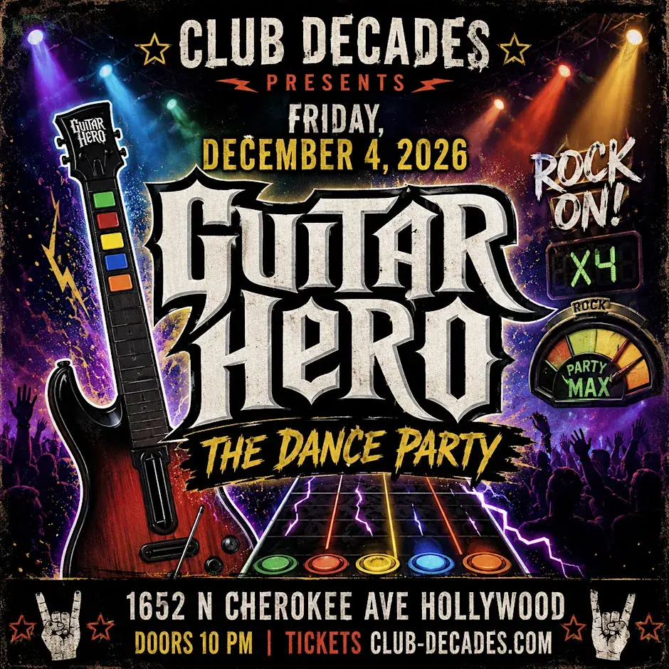Guitar Hero | Club Decades