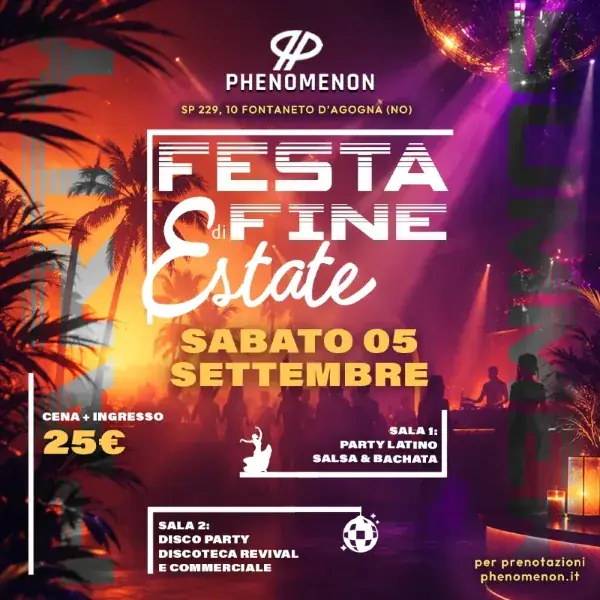 Festa di Fine Estate - Latin & Disco Party
