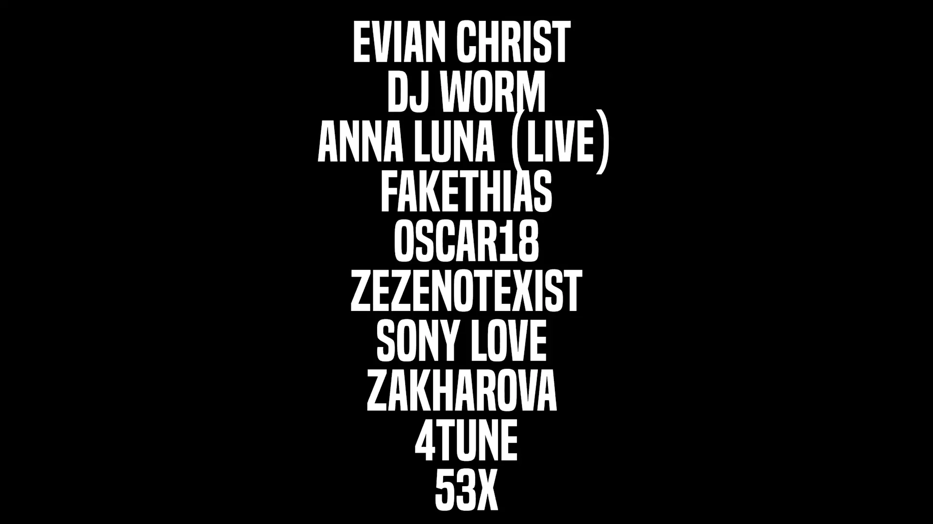 HARD FEELINGS W / EVIAN CHRIST & FRIENDS