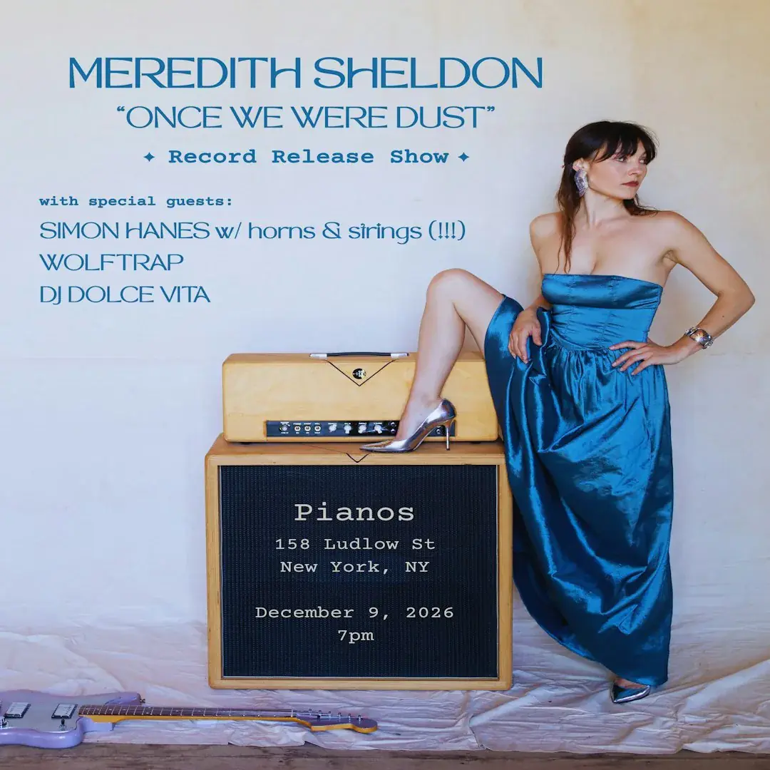 Concert de sortie du disque “Once We Were Dust” de Meredith Sheldon