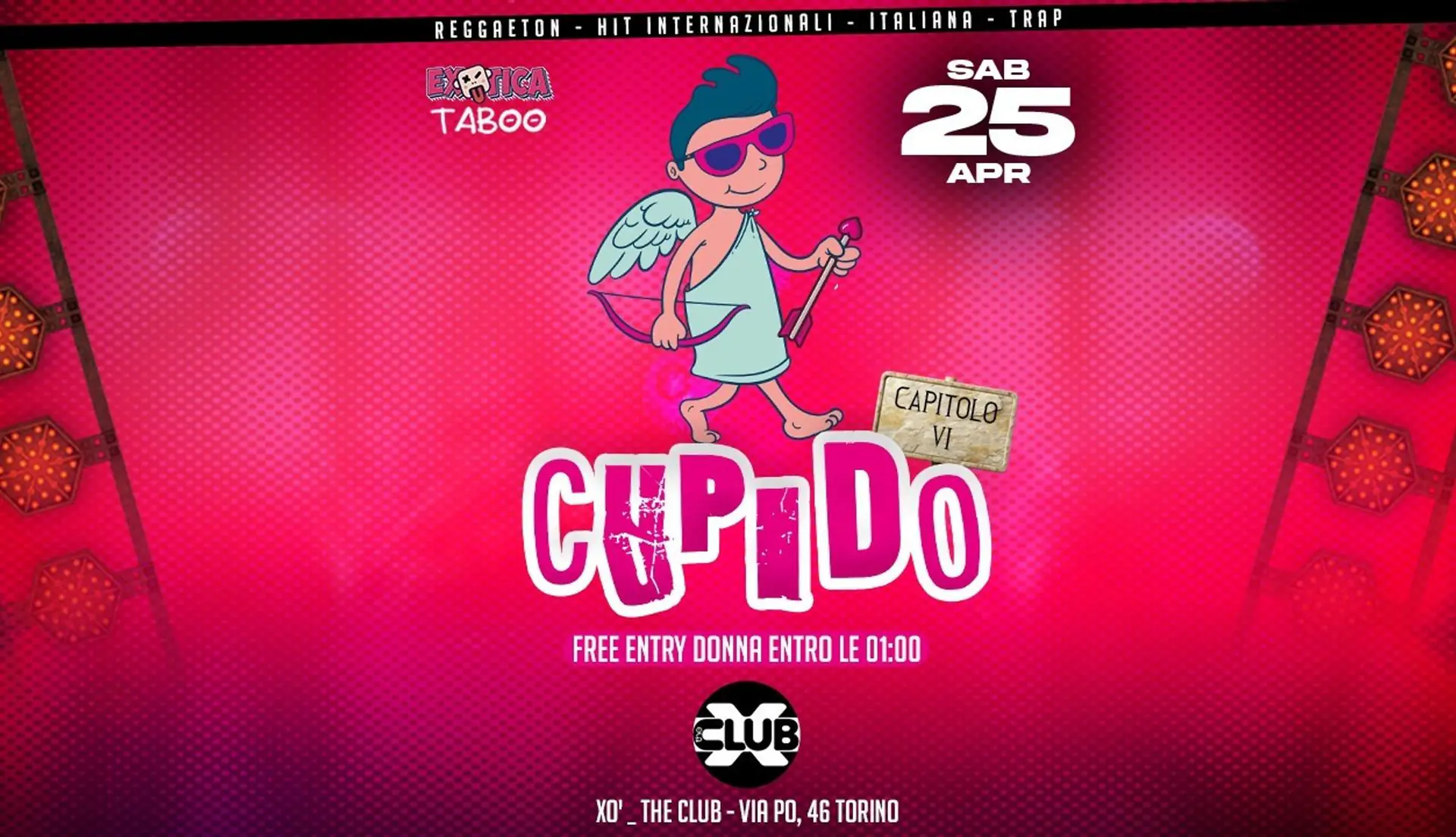 SAB 25 APR • C U P I D O • XÓ_TheCLUB