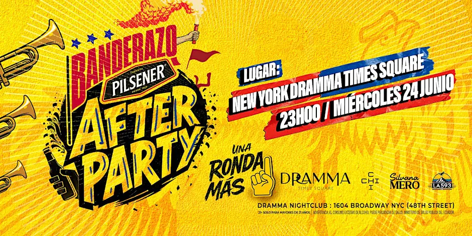 NUEVA YORK AFTER PARTY BANDERAZO PILSENER: UNA RONDA MÁS