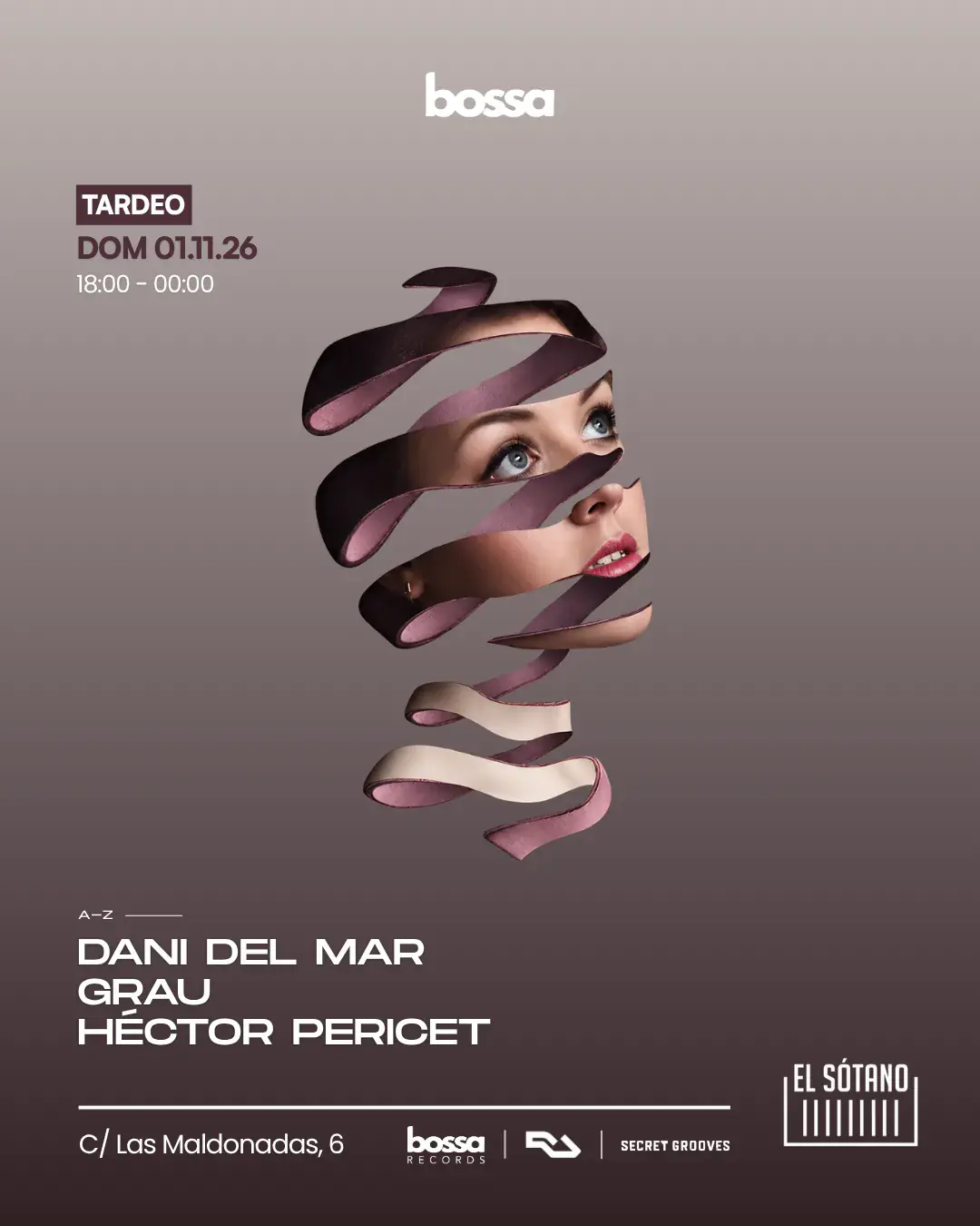 BOSSA TARDEO: DANI DEL MAR, Grau, Héctor Pericet