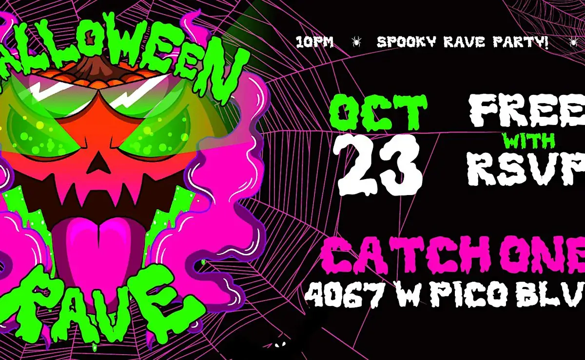 Halloween Rave @ Catch One Los Angeles