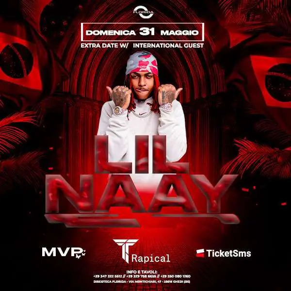 Trapical X MVP mit internationalem Special Guest LIL NAAY