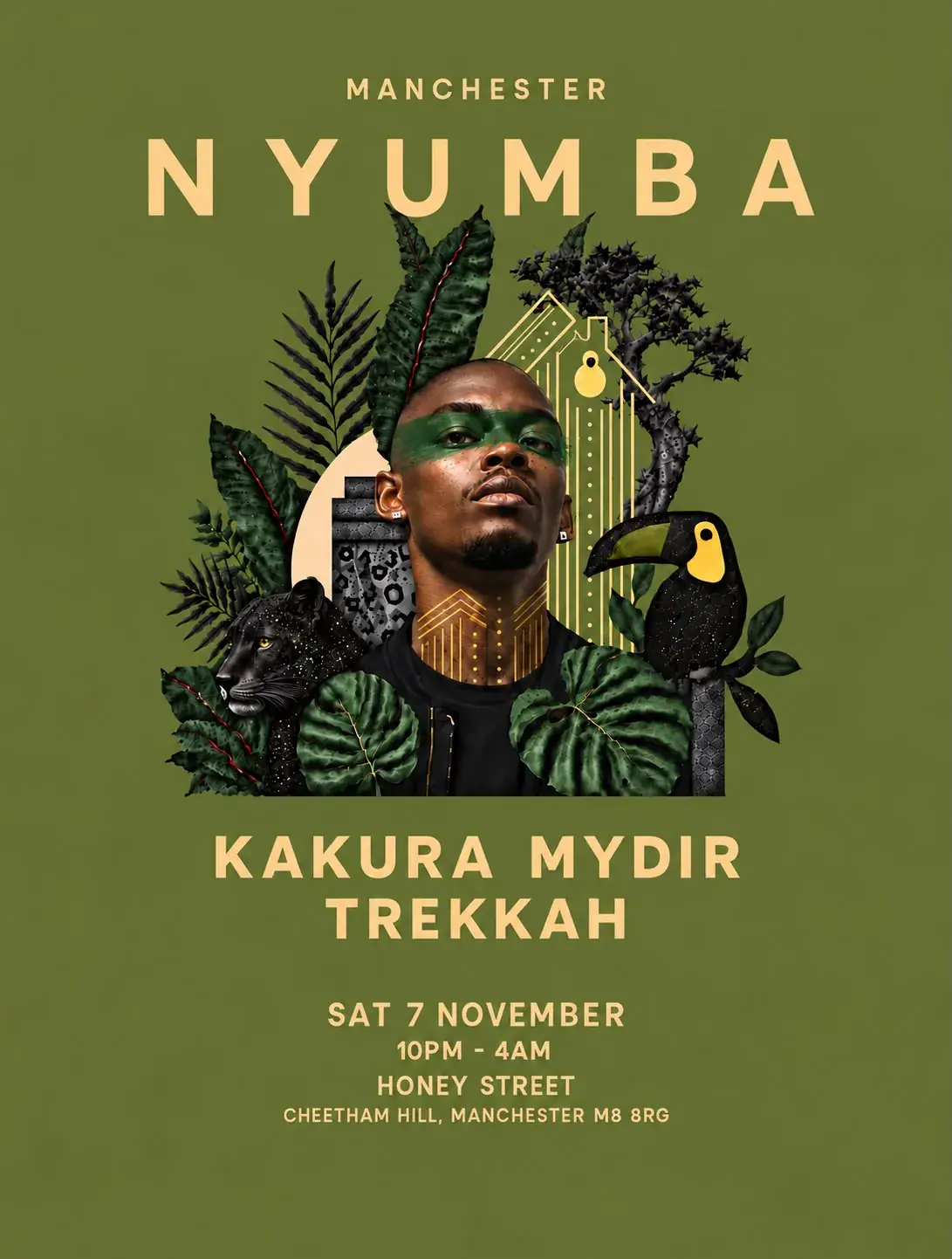 NYUMBA: Afro & Melodic House at Honey Street, Manchester