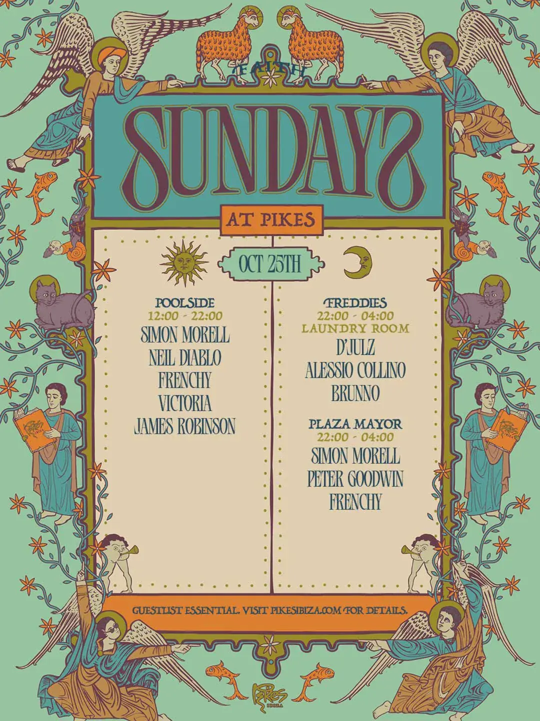 Fiesta de clausura de Sundays at Pikes