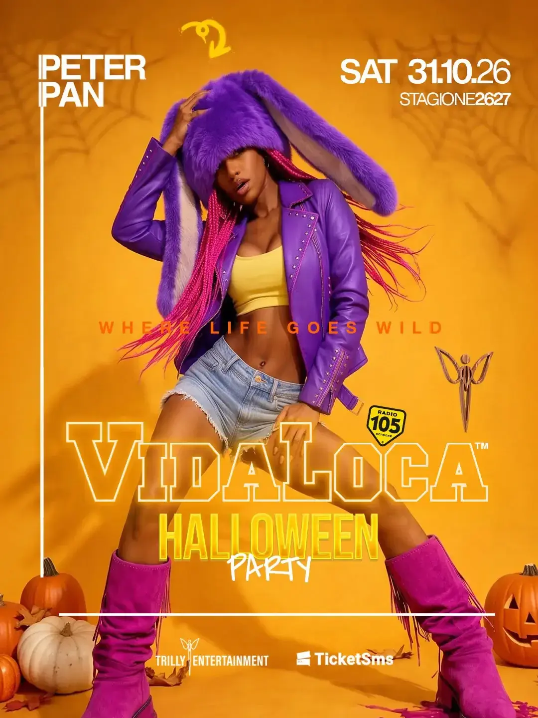 Vida Loca Halloween Party im Peter Pan