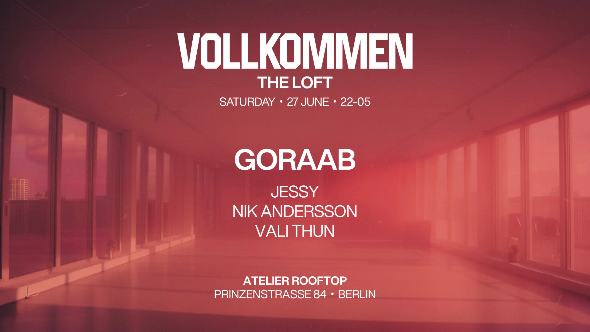 VOLLKOMMEN - The Loft with Goraab
