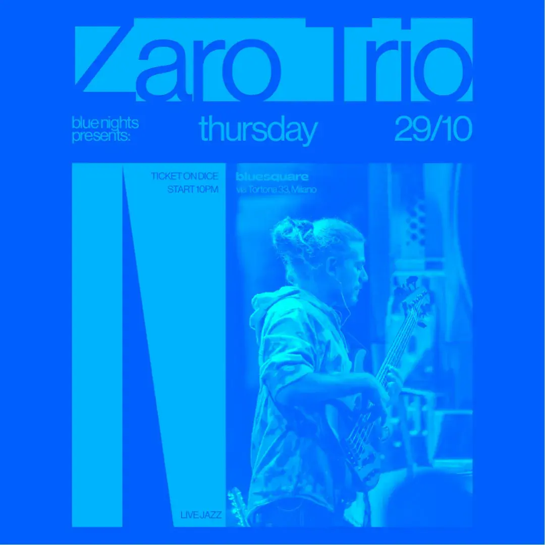 Blue Nights pres. ZARO TRIO *live*