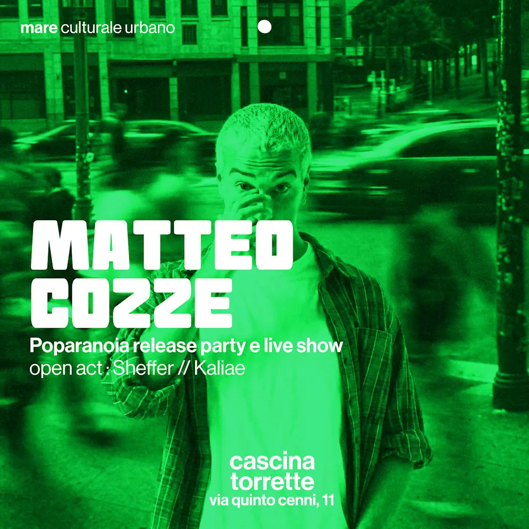 Matteo Cozze - Paranoia release party & live show