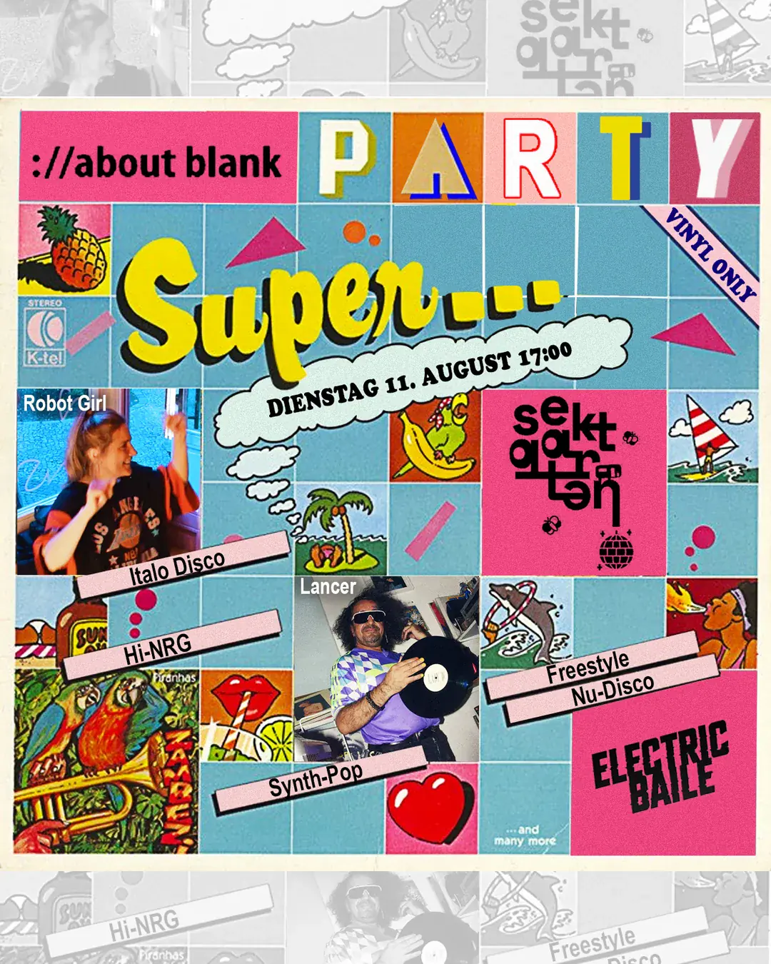 / / sektgarten x Electric Baile [free entry & open air]