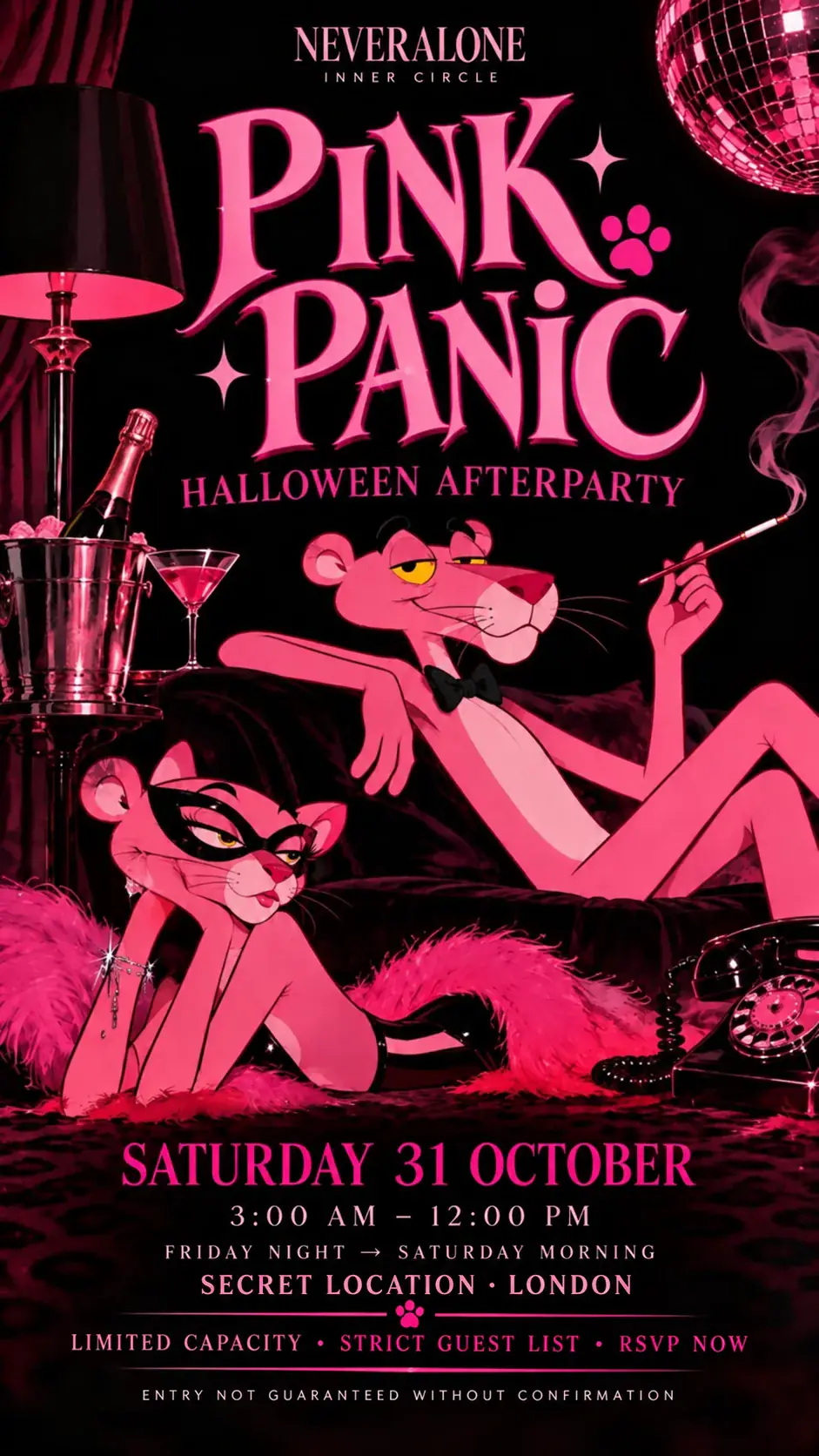 Pink Panic - Halloween Afterparty