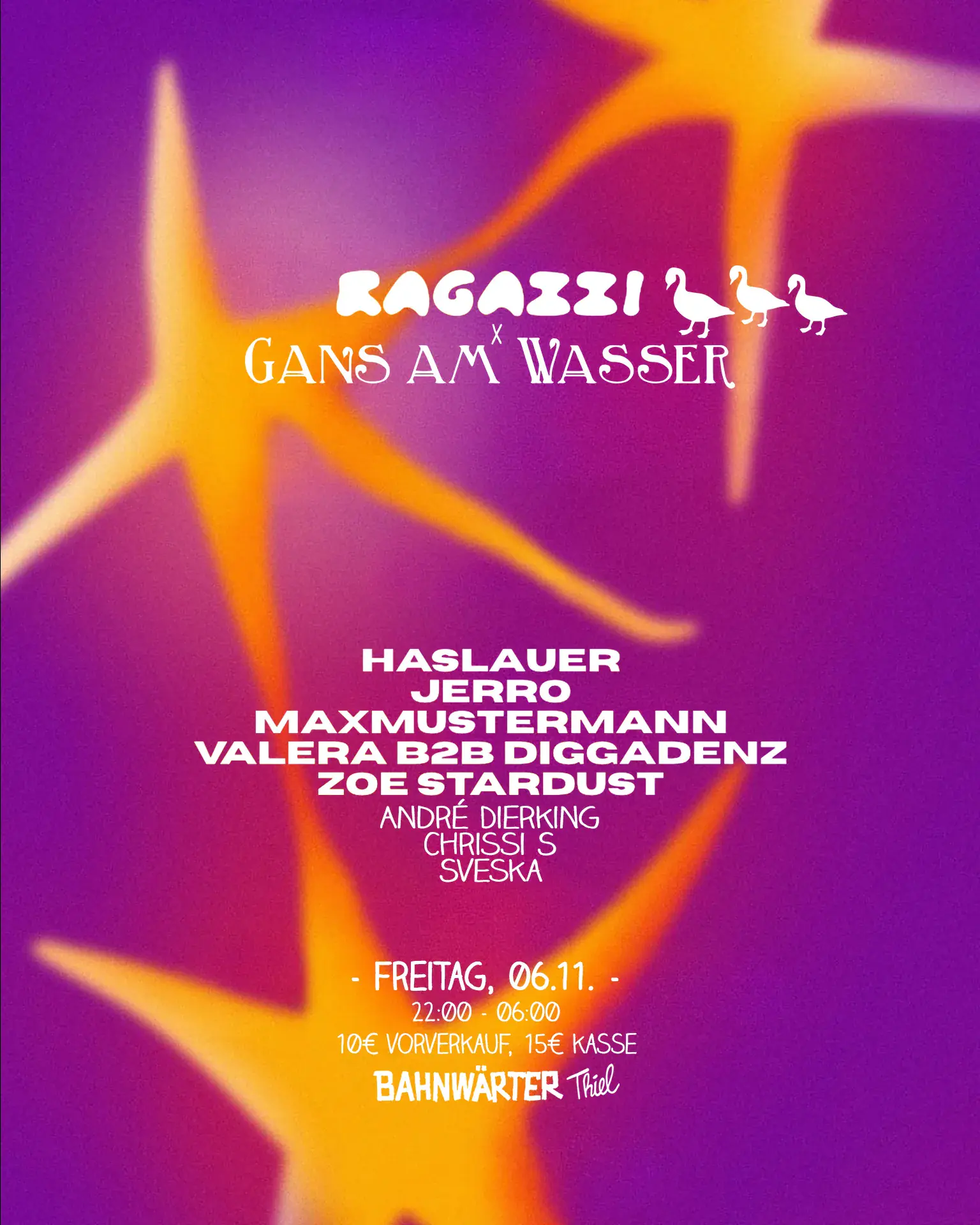 Ragazzi & Gans am Wasser