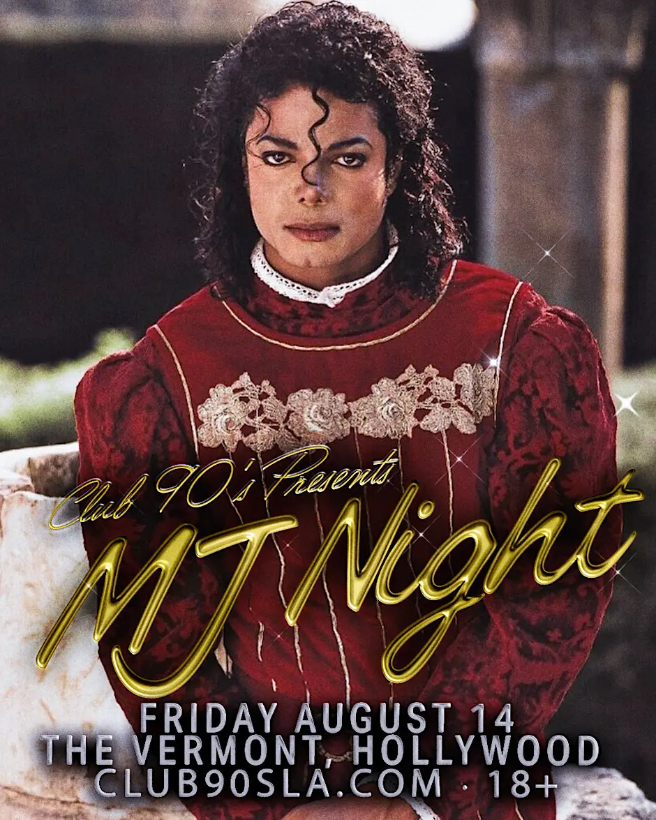 Club 90s presents Michael Jackson Night