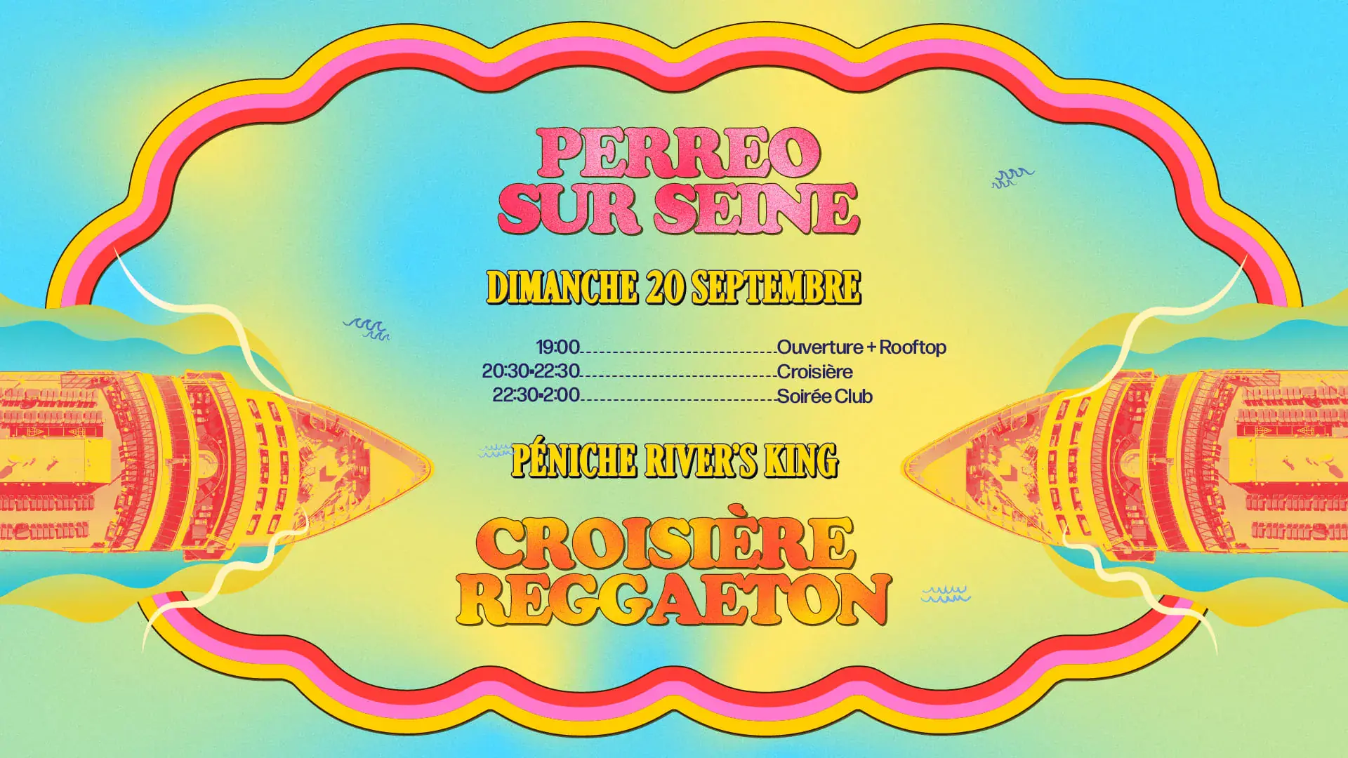 Perreo-Sur-Seine • Bootsfahrt & Reggaeton-Party
