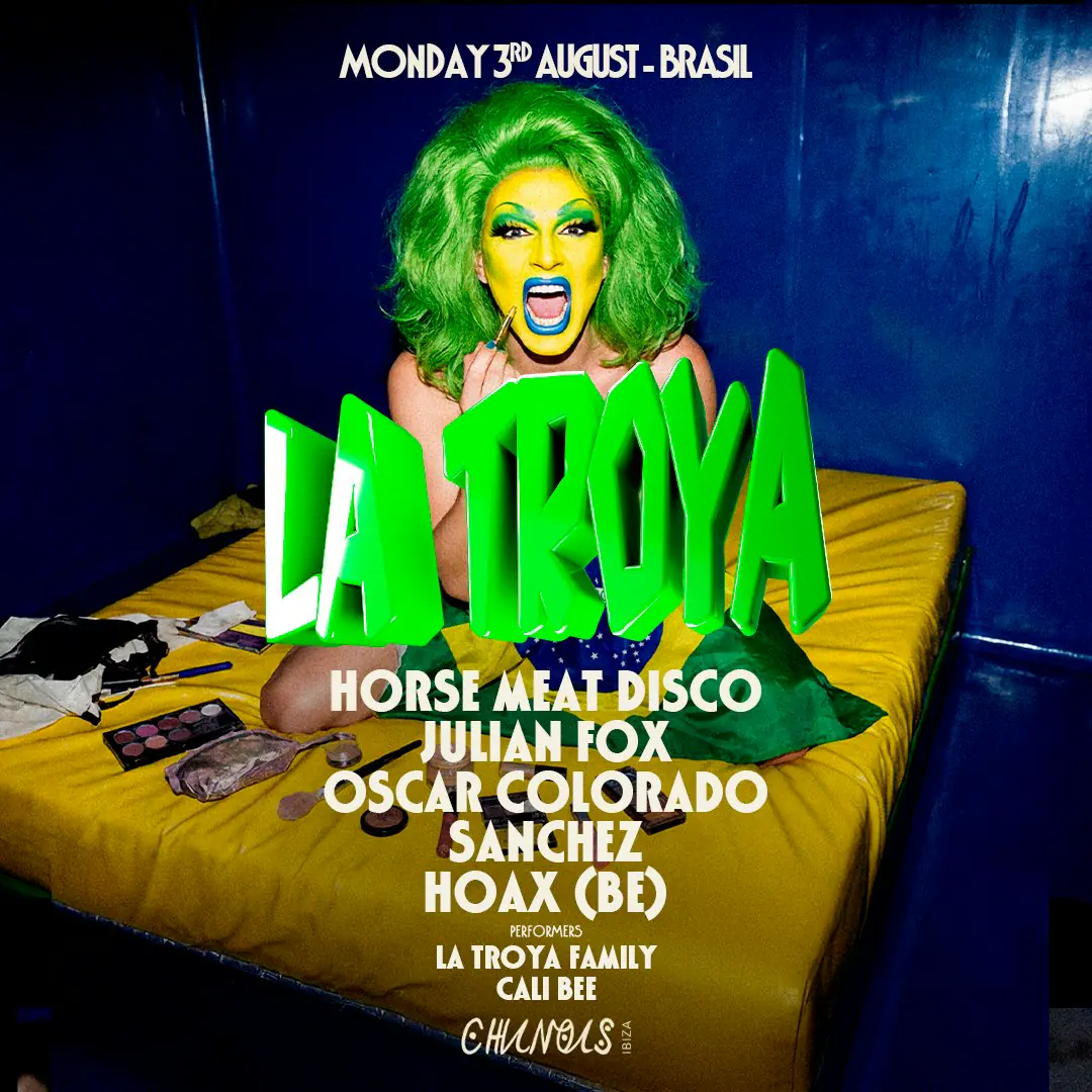 La Troya: Disco Carne De Caballo, Julián Fox, Oscar Colorado, Sánchez, Hoax (BE)