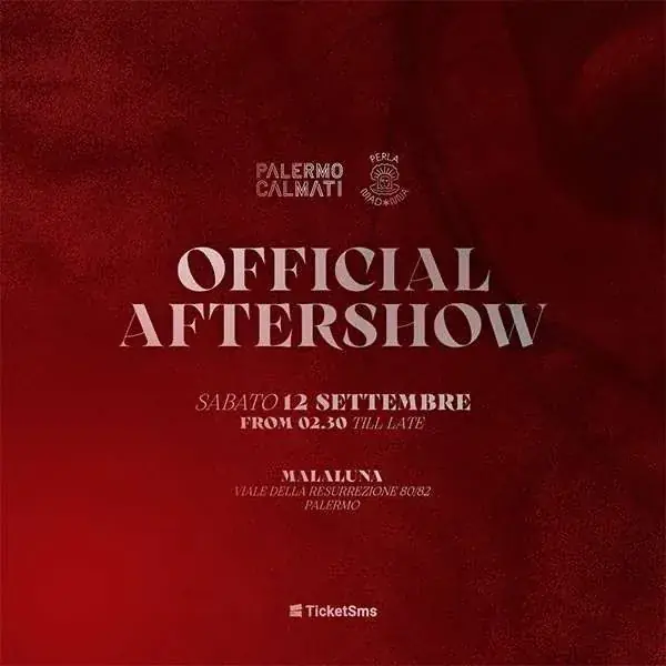 Official After Palermo Calmati