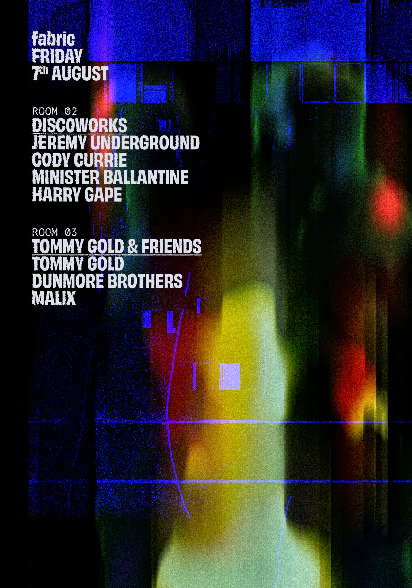 DISCOWORKS: Jeremy Underground, Cody Currie, Tommy Gold, Minister Ballantine, Harry Gape