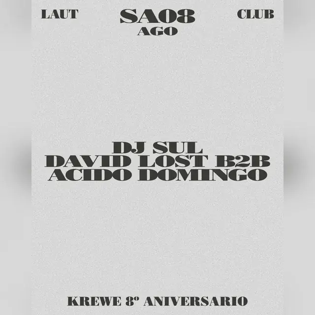 Krewe 8o Aniversario