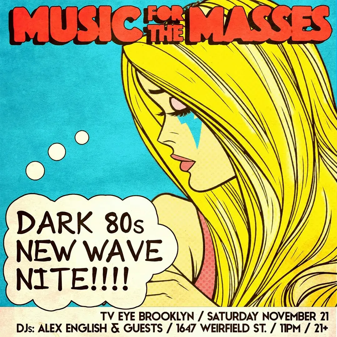 Music For The Masses: Dark-New-Wave-Nacht der 80er