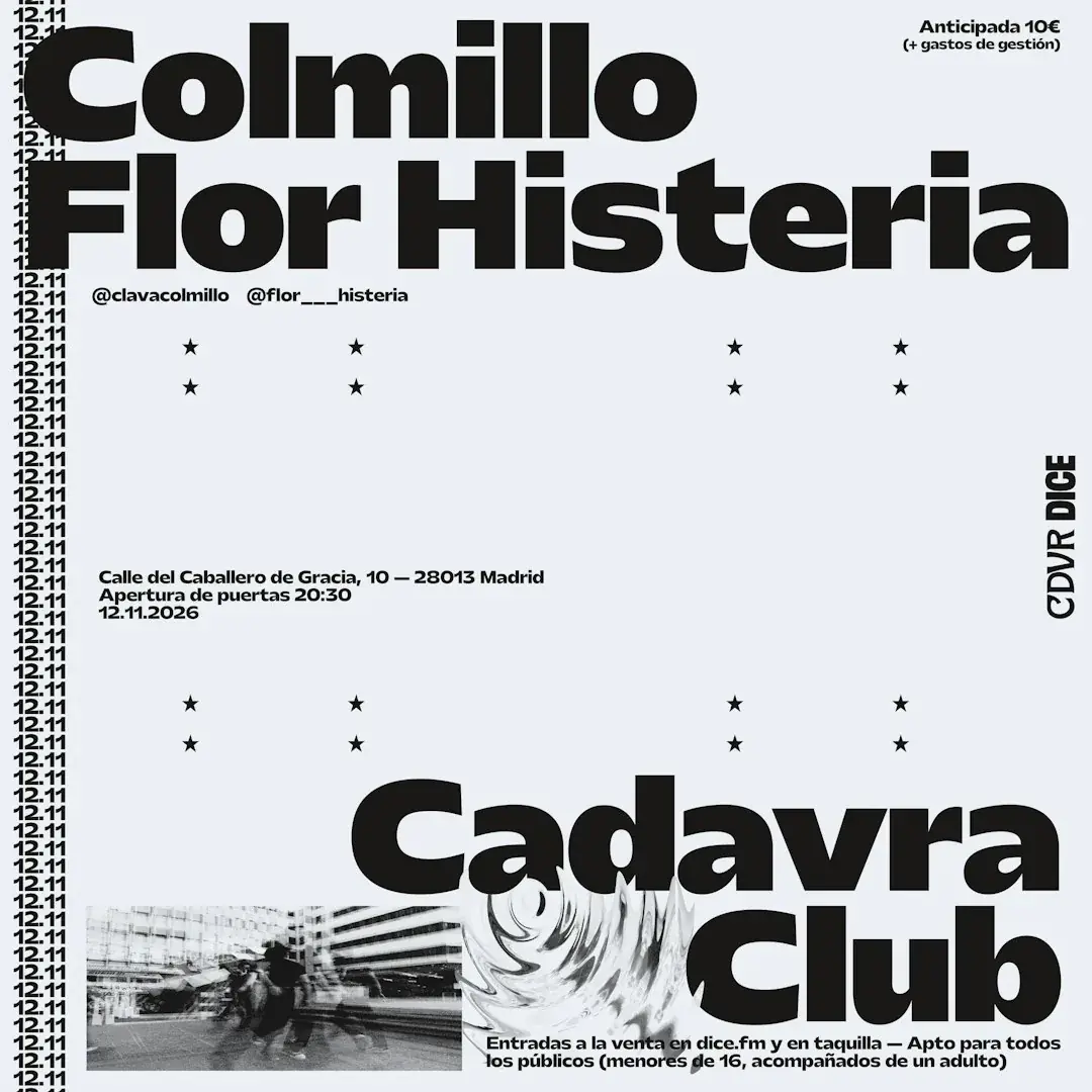 Colmillo + Flor Histeria