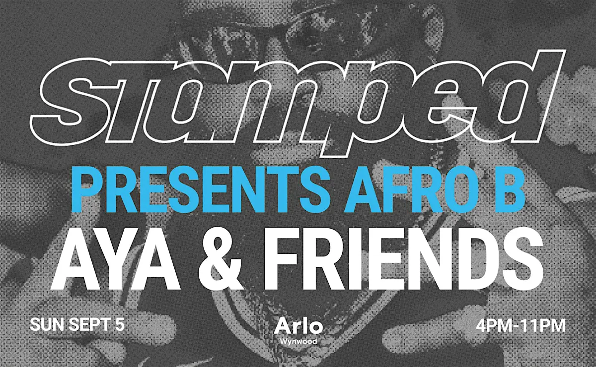 STAMPED Pool Party AYA x Friends SEPT POOL Ed. Amapiano Afrobeats & more