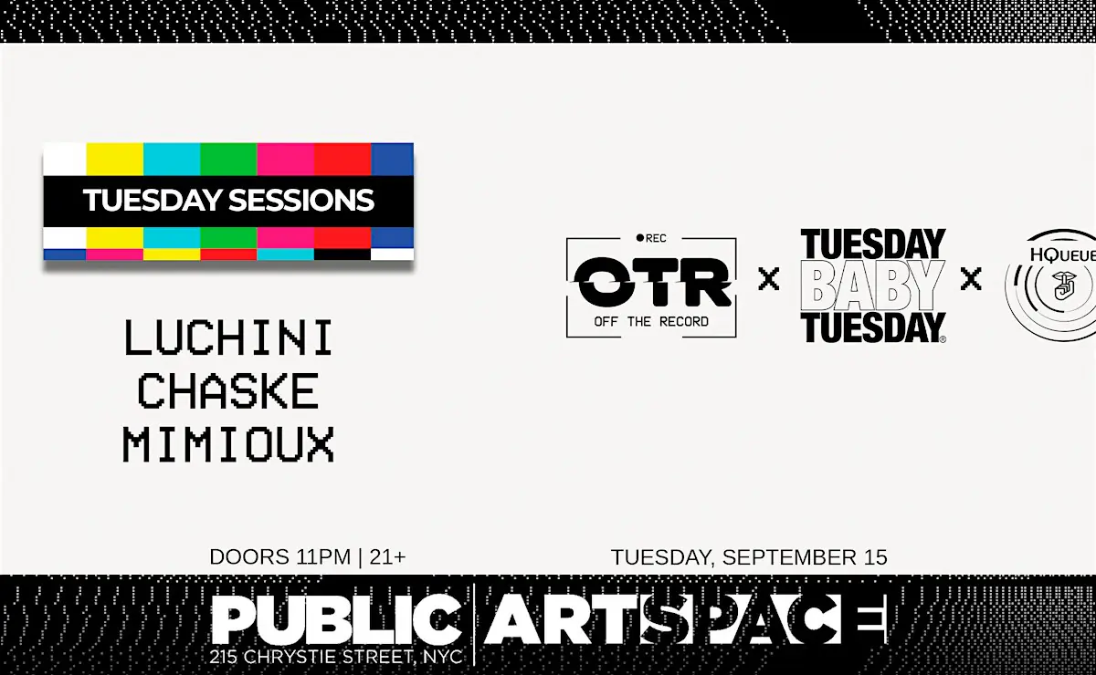 Off The Record | Tuesday Sessions at PUBLIC Hotel