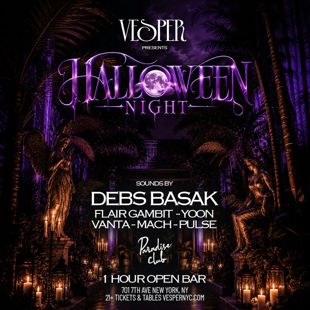 Vesper - Halloween Night At Paradise Club
