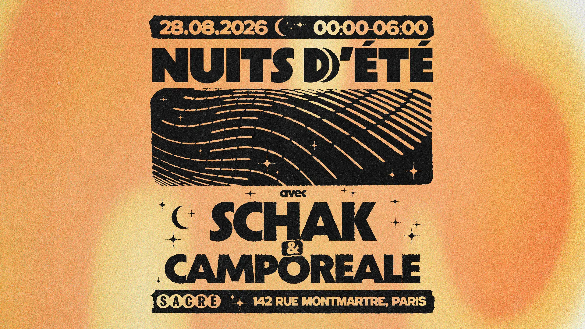 Sacré présente: Schak & Camporeale