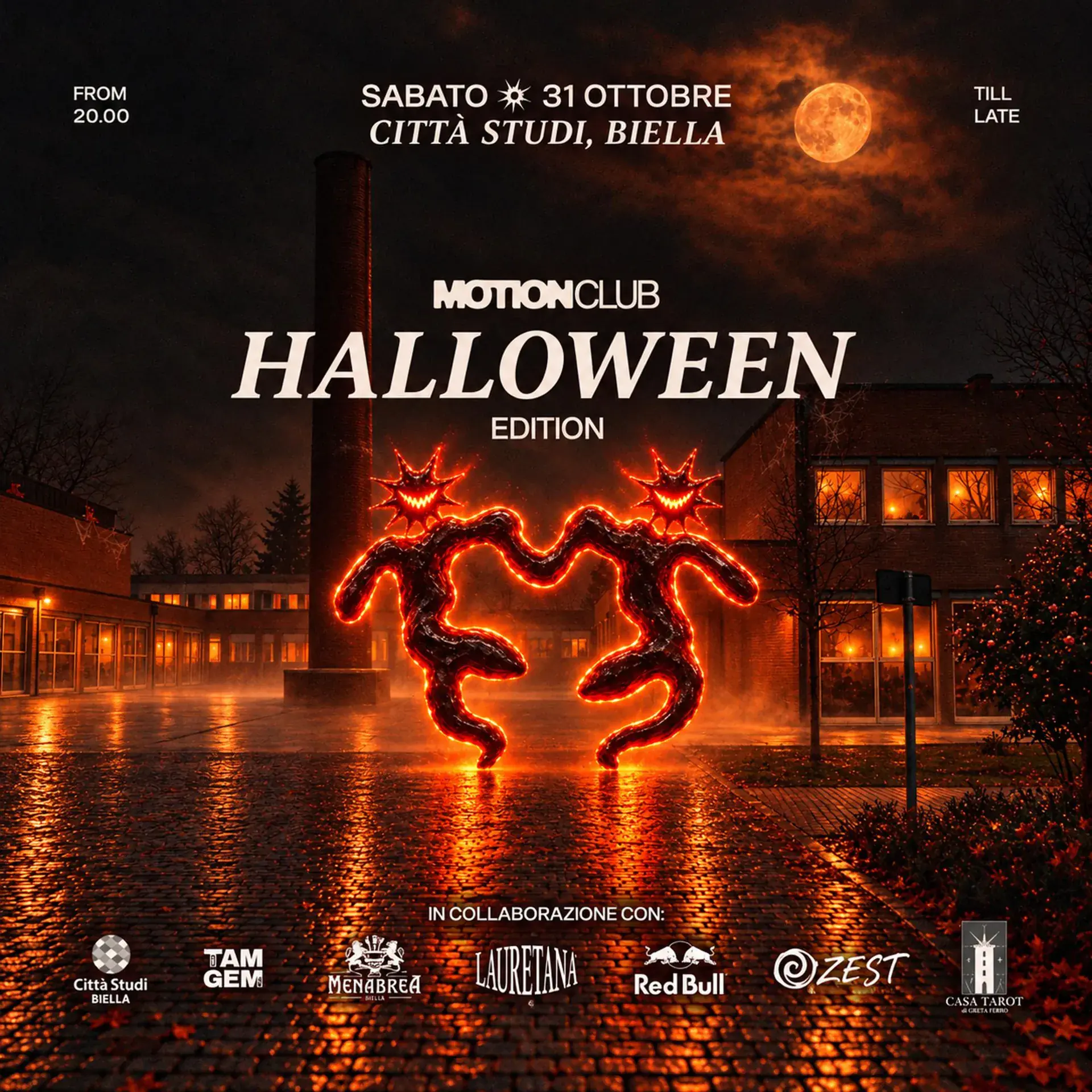 MotionClub x Città Studi Biella - EDICIÓN DE HALLOWEEN