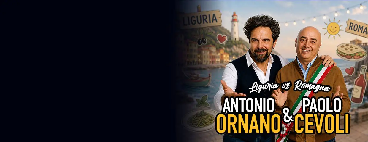 Antonio Ornano e Paolo Cevoli - Liguria Vs Romagna